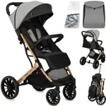 MoMi ESTELLE DAKAR &ndash; Ultraleichter Baby Kompaktbuggy mit XL-R&auml;dern,
