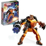 LEGO 76243 Marvel Rocket Mech, Spielzeug-Action-Figur des Waschb&auml;r Avengers aus