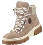 Rieker Schn&uuml;r-,Zug-u.Schnallenstiefel in beige, Gr. 36 - Beige - 36