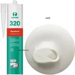 RAMSAUER 320 Neutral Silikon 310 ml Kartusche Wei&szlig; - Wei&szlig;