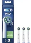 Oral-B Pro Cross Action 3 St&uuml;ck(e) Wei&szlig; - Wei&szlig;