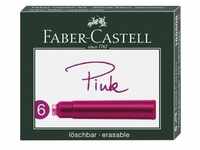 FABER-CASTELL Tintenpatronen Standard pink (6 Patronen)