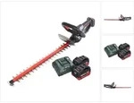 Metabo HS 18 LTX 65 Akku Heckenschere 18 V 63 cm + 2x Akku 5,5 Ah + Ladeger&auml;t