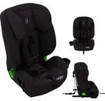 FableKids NALA Kinderautositz Schwarz | Isofix, i-Size 76&ndash;150 cm, 3-Punkt-Gurt -