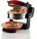 Ariete 0927/00, 2 Pizza/Pizzen, Rot, 32 cm, 400 &deg;C, Stein, 2300 W - Rot