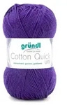 Gr&uuml;ndl Baumwolle quick uni,50g.100%Baumwolle,mercerisiert,H&auml;kel- u....