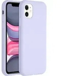 iPhone 11 H&uuml;lle - Silikon - Accezz Soft Case, Backcover - Lila - Lila