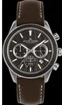 Jacques Lemans Eco Power 1-2115C Herrenchronograph - Silber/Braun