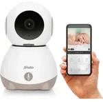 Alecto SMARTBABY10BE - WLAN-Babyphone mit Kamera, Wei&szlig;/Taupe - Taupe