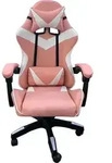 Gamingstuhl Krit Schwarz Kunstleder, ergonomisch, Lordosenst&uuml;tze mit