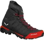 Salewa ORTLES LIGHT MID PTX BOOT M Bergschuh Damen schwarz rot 36,5 - Schwarz - 36,5