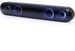 Gembird Bluetooth Soundbar mit LED-Lichteffekt, schwarz, 2x5W - Schwarz