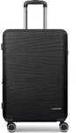 Franky Dallas 3.0 4 Rollen Trolley M 65 cm mit Dehnfalte - Schwarz