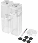 ZWILLING 1025971, Container, Rechteckig, 2,445 l, Transparent, Wei&szlig;, Kunststoff, -10