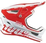 Status youth Helm - Topenga Red/White - 47 - 48 cm - Orange