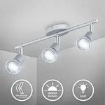 Deckenstrahler - 15W, 1200lm, LED, schwenkbar, GU10, neutralwei&szlig;, silberfarbig -