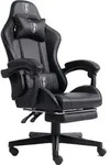 Gaming Chair im Racing-Design mit flexiblen gepolsterten Armlehnen - ergonomischer PC