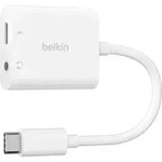 Belkin NPA004BTWH, USB Typ-C, 3.5mm, USB Typ-C, Wei&szlig;, 60 W, Rundkabel, Qi-Certified