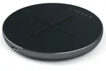 Satechi Aluminum PD & QC Wireless Charger space gray - Schwarz/Grau