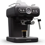 Klarstein Espresso Siebtr&auml;germaschine mit Milchaufsch&auml;umer, 1,2L Retro