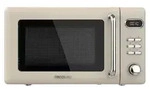 Cecotec 01714, Arbeitsplatte, Grill-Mikrowelle, 20 l, 700 W, Eingebautes Display,