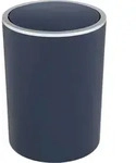 WENKO Schwingdeckeleimer Mod. Inca Dunkelblau, 5L, hochwertiger Kunststoff, 5...