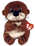 Mitch Otter Beanie Bellies, 17 cm - Bunt