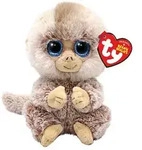 Stubby Monkey Beanie Bellies, 17 cm