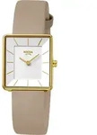 Boccia 3351-04 Titanuhr f&uuml;r Damen Beige/Goldfarben - Creme