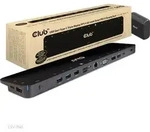 Club3D 4K ChargingDock USB-C ->5xUSB3/DP/HDMI/VGA/LAN 100W - Schwarz