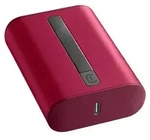 Cellularline Power Bank THUNDER 10000, 10000 mAh, Rot - Rot