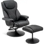 MCombo Relaxsessel Fernsehsessel Drehsessel mit Fu&szlig;hocker 360&deg; drehbar 9022 -