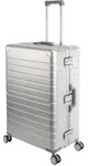 Aluminium Koffer Trolley mit 4 Rollen Alu-Reise-Koffer Vol.102L L-75cm Silber -