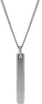Fossil JF03988040 Herren Collier Edelstahl Silber 65 cm - Silber