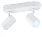 LED-Deckenleuchte Dimmbar CCT W&auml;hlbar Smart WiFi+Bluetooth 4.9W Zwei Strahler WiZ