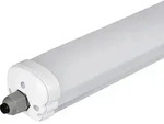 hoftronic LED Feuchtraumleuchte 48W 5760lm IP65 6500K Wei&szlig; 150cm - Wei&szlig;