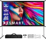 ESMART Professional MIMOBI Faltrahmen-Beamer-Leinwand 266 x 149 cm (120") 16:9 