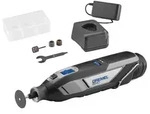 DREMEL&reg; 8240, Kabelloses Multifunktionswerkzeug, 1x 12-V-2Ah-Akku, 5 Zubeh&ouml;re