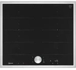 Neff N 90, Schwarz, Integriert, 60 cm, Zonen-Induktionskochfeld, 4 Zone(n), 4 Zone(n)