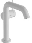 Einhebel-Waschtischmischer Tecturis S Fine CooStart Ausl 139mm PO mattwei&szlig; mattwei&szlig;