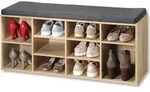 KESPER&reg; Schuhschrank mit Sitzkissen, Sonoma Eiche; Eichendekor, bis 150 kg