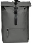 Rains Rolltop Rucksack W3 - Grey - Grau
