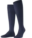 FALKE Tiago Kniestr&uuml;mpfe Herren 6375 - dark navy 39-40 - Blau - 39-40