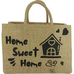 Domelo Einkaufskorb, Jute Tasche, Shopper Korbtasche, vegan Shopping bag,