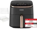 Cosori Hei&szlig;luftfritteuse XXL Turbo Blaze, 6L Airfryer, 30&deg;-230&deg;, Kompakt, 1725 W,