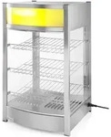HENDI Warmhalte vitrine 97 l 230V 800W - Gelb