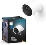 Philips Secure Kamera wei&szlig;, kabelgebunden, IP-Sicherheitskamera, Innen & Au&szlig;en,