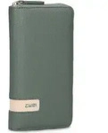 Zwei Mademoiselle Geldb&ouml;rse 20 cm - dunkelgr&uuml;n