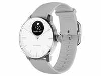 WITHINGS Smartwatch SCANWATCH LIGHT 100% Edelstahl weiß