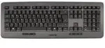 CHERRY KW 3000 - Tastatur - kabellos - 2.4 GHz - QWERTY - US mit Euro-Symbol -